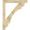 Ekena Millwork Olympic Block Rough Sawn Bracket, Douglas Fir, 4"W x 38"D x 46"H BKT04X38X46OLY05RDF - alternate 3